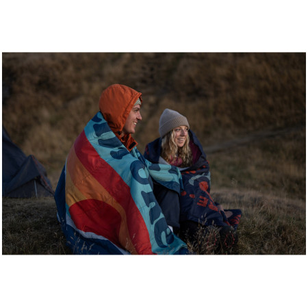 LifeVenture Sundown Berber Lined Blanket pléd