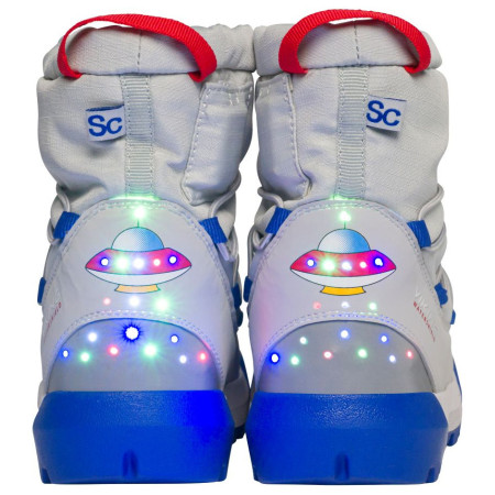 Viking Outdoor Footwear Spaceship Warm SC WP Light Grey/Royal Blue gyerek hótaposó