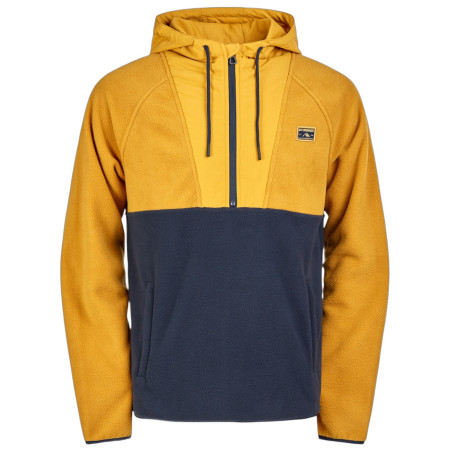 Fundango Carlos Fleece Pullover férfi funkcionális pulóver sárga kangoo
