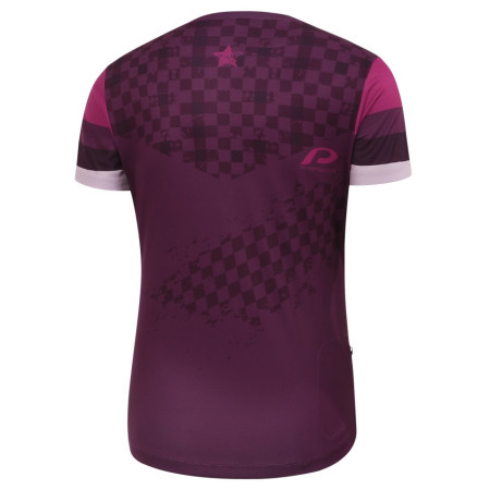 Női kerékpáros mez Protective 125012-690 P-Red Sun