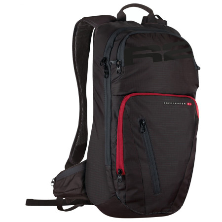 Kerékpáros hátizsák R2 Batoh Rock Leader fekete/piros