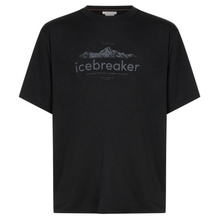 Icebreaker Men M 150 Tech Lite SS Rlxd T ibHeritage férfi funkcionális póló fekete Black