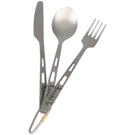 Warg Hyperion Titan Cutlery Set evőeszköz készlet szürke grey