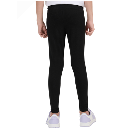 4F Tights Cas F318 Deep Black gyerek leggings