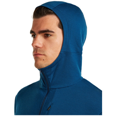 Icebreaker M Mer 260 Quantum IV LS Zip Hoodie férfi funkcionális pulóver