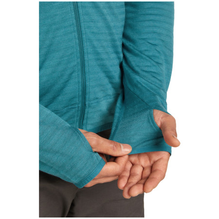 Icebreaker Men Merino Blend 300 RealFleece™ Descender LS Zip férfi funkcionális pulóver