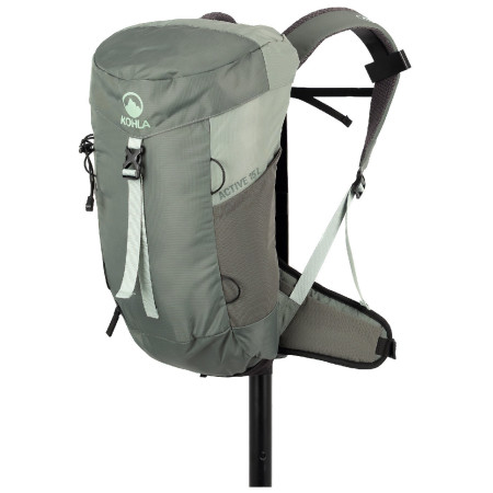 Kohla Backpack Active V-Frame 15 túrahátizsák zöld Laurel Wreath