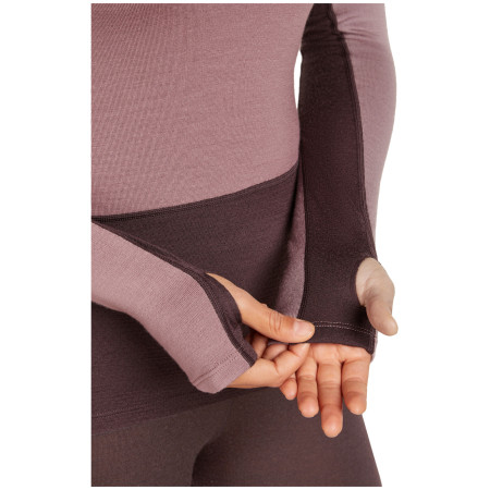 Icebreaker Merino 260 ZoneKnit LS Crewe női póló