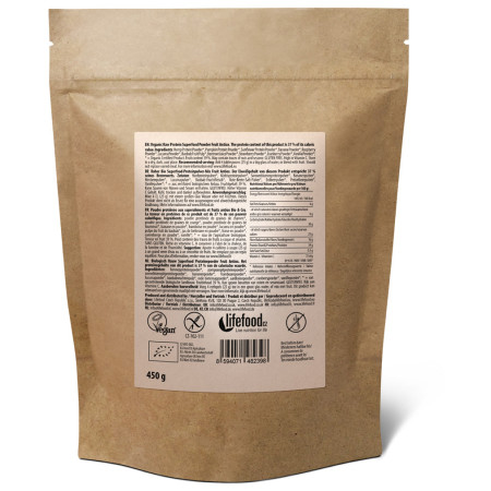 Fehérje por Lifefood PROTEIN BIO RAW ovocný 450g