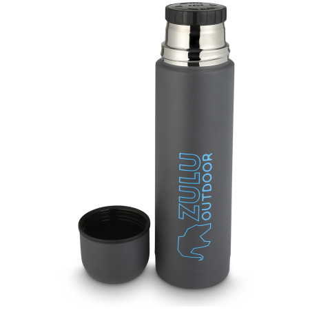 Zulu Vacuum Flask 0,5L termosz szürke/kék grey/blue