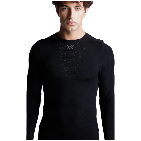 X-Bionic Mightywool Shirt Ls férfi funkcionális póló