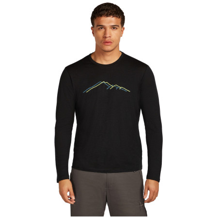 Icebreaker Men Merino 150 Tech Lite LS Tee Rainer Ridge férfi funkcionális póló