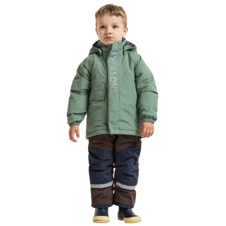Didriksons Talvi Kids Jkt 2 Dark Moss gyerek télikabát