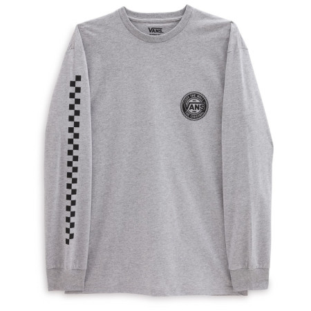 Férfi póló Vans Original Checkerboard C LS szürke