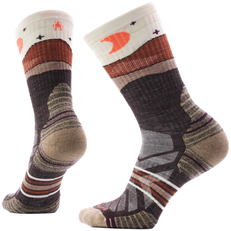 Smartwool Women's Hike Targeted Cushion Lunar Trek zokni bézs