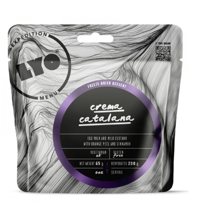 Lyo food Crema Catalana desszert