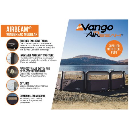 Vango AirBeam Modular Windbreak oldalelem