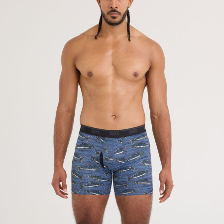 Saxx Quest Quick Dry Mesh Boxer Brief Fly boxeralsó