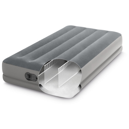 Felfújható matrac Intex Twin Dura-Beam Prestige Mid-Rise USB Pump