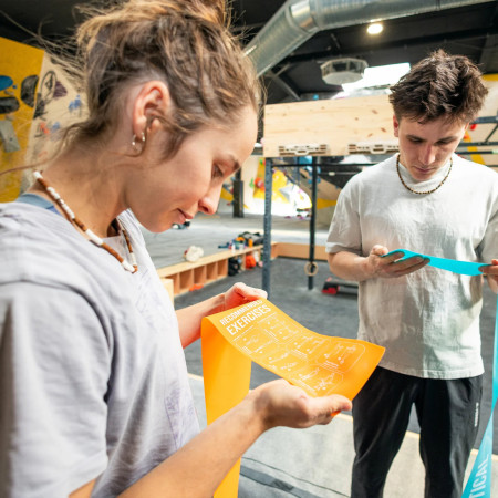 YY VERTICAL Warm Up Band Orange Hard erősítő gumi