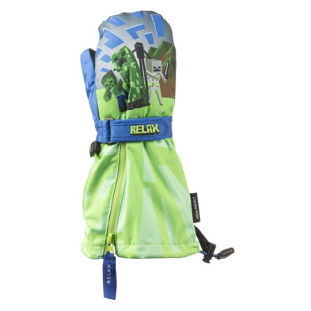 Relax Dumbo gyerek téli egyujjas kesztyű zöld