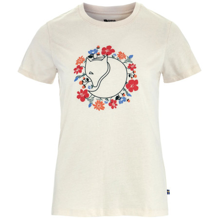 Fjällräven Fjällblomster Fox T-shirt W női póló fehér Chalk White