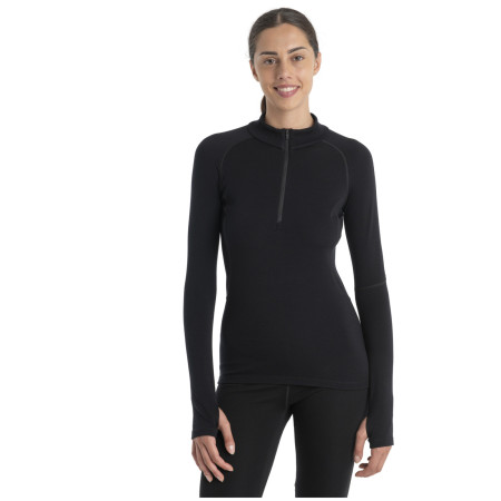 Icebreaker Women 300 MerinoFine™ Polar LS Half Zip női funkcionális felső