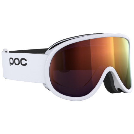 POC Retina síszemüveg fehér/narancssárga White/Partly Sunny Orange ONE