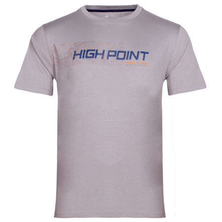 High Point Atlas T-shirt férfi funkcionális póló szürke Grey