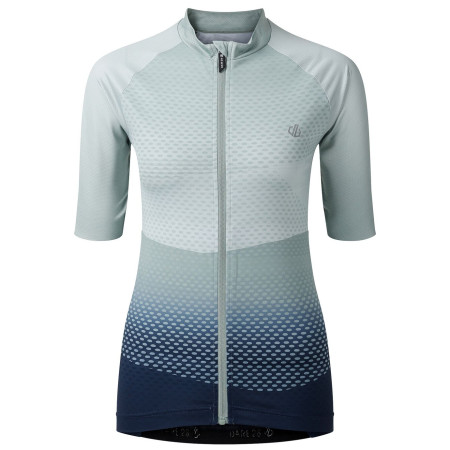 Dare 2b Lightnint short sleeve printed jersey női kerékpáros mez zöld/kék GrnGrdntprnt