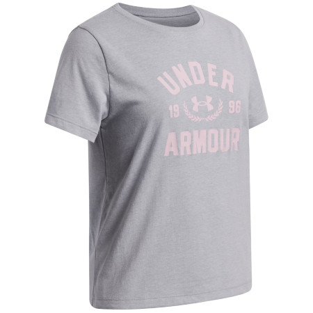 Under Armour UA G Varsity SS Mod Gray Light Heather gyerek funkcionális felső