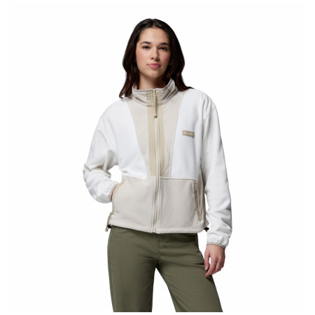 Columbia Backbowl™ II Full Zip Fleece női pulóver bézs Sea Salt, Dark