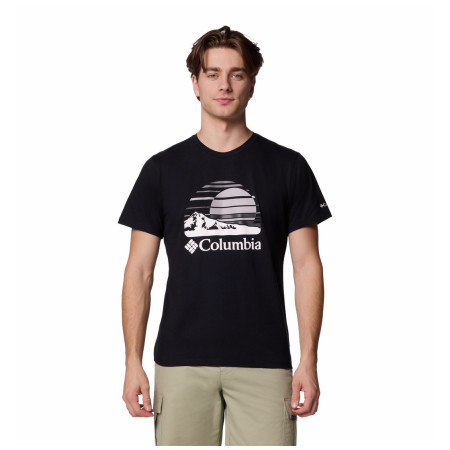 Columbia Path Lake™ Graphic Tee II férfi póló fehér/fekete Black, Peaceful Perspective