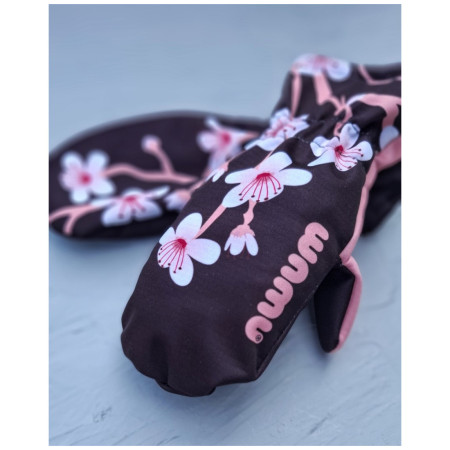 WAMU Pink gyermek softshell kesztyű