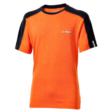 Progress Tibet Print férfi póló narancs