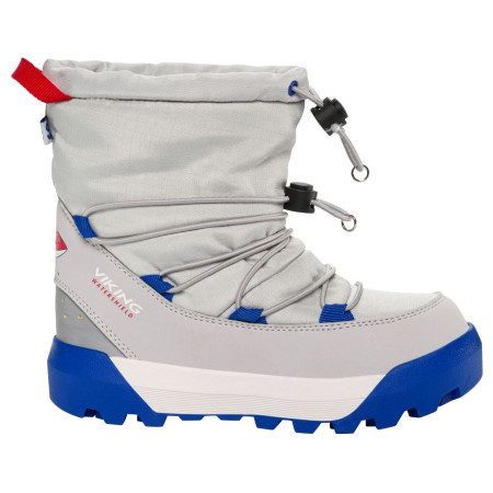 Viking Outdoor Footwear Spaceship Warm SC WP Light Grey/Royal Blue gyerek hótaposó világosszürke Light Grey/Royal Blue