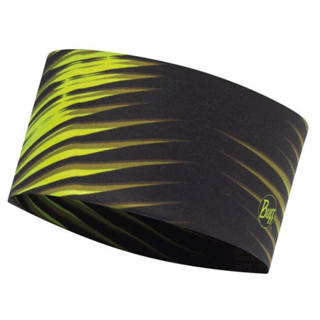 Fejpánt Buff Coolnet UV+ Headband fekete/sárga