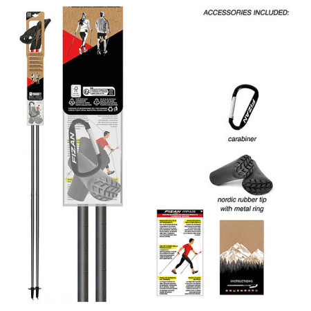 Fizan NW Carbon Pro Impulse nordic walking túrabot