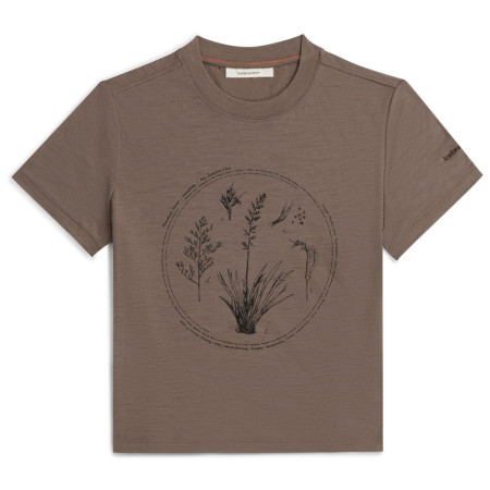 Icebreaker Merino 150 Tech Lite SS Crop Tee Seed Story női póló