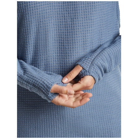 Icebreaker Wom Mer 400 RealFleece Grid Pulover Hood női pulóver