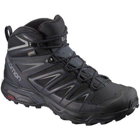Férfi cipő Salomon X Ultra 3 Wide Mid GTX® fekete Black/indian ink/monument