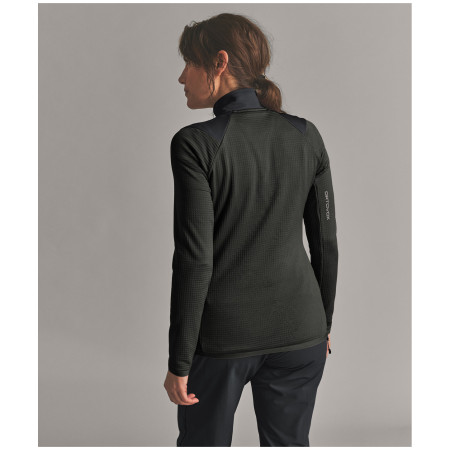 Ortovox Fleece Grid Jacket W női funkcionális pulóver