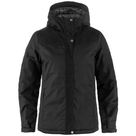 Fjällräven Stina Padded Jacket W női télikabát fekete Black