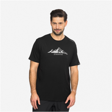 Viking Lenta férfi funkcionális póló fekete black