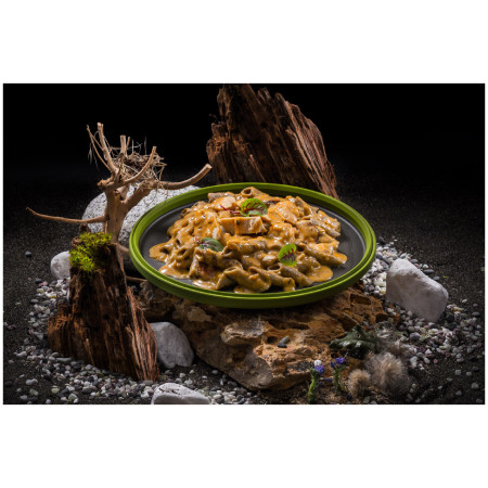 Adventure Menu Tücsökfehérje penne csirkehússal, kreol krémes mártásban szárított étel