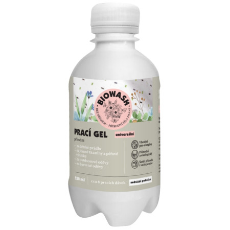 Biowash Mosógél Universal 250 ml mosó gél