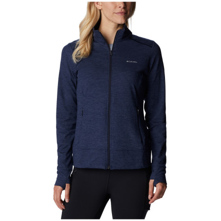Columbia Weekend Adventure™ EU Full Zip női funkcionális pulóver sötétkék Dark Nocturnal Heather