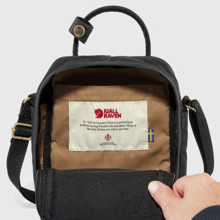 Válltáska Fjällräven Kånken No. 2 Black Sling