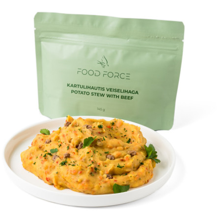 Food Force Food Force gulyás marhahússal és burgonyával – dehidratált étel 150 g szárított étel
