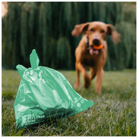 Explorer Dog Eko Exbags Mint 60 ks kutyapiszok‑gyűjtő zacskó